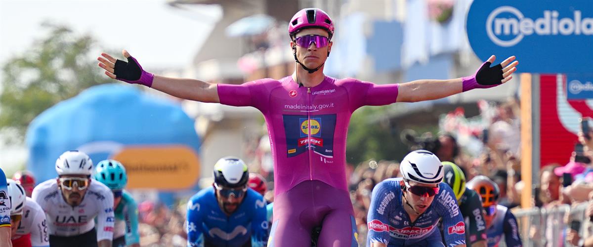 Giro d'Italia - Bis di Milan, Tiberi in Maglia Bianca