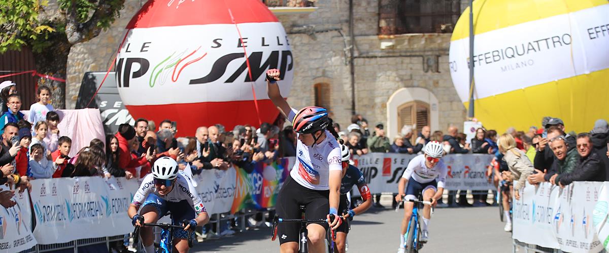 Federica Venturelli vince anche l'ultima al Giro Mediterraneo in Rosa