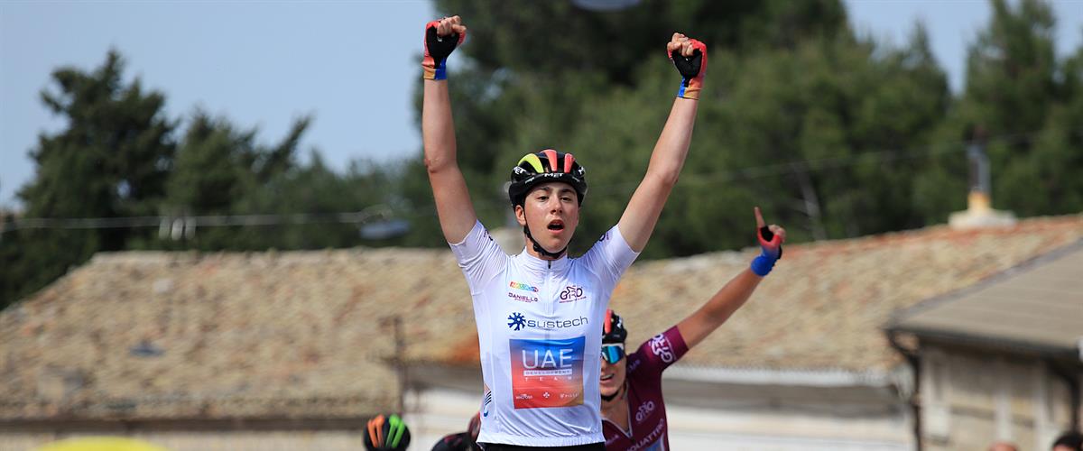 Giro Mediterraneo in Rosa - Federica Venturelli vince la 4^ tappa