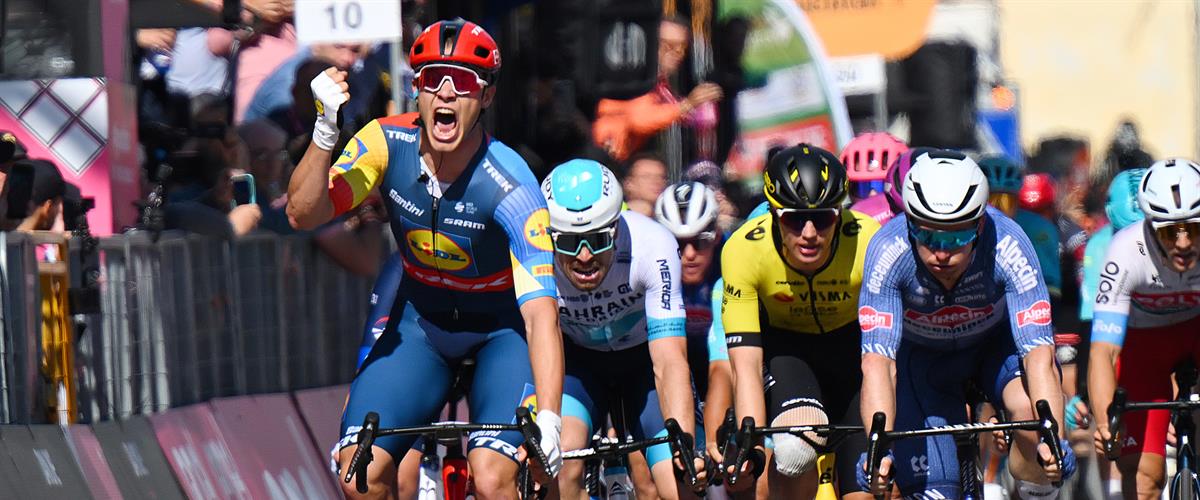 Giro d'Italia - Ganna ci prova ma Milan non perdona